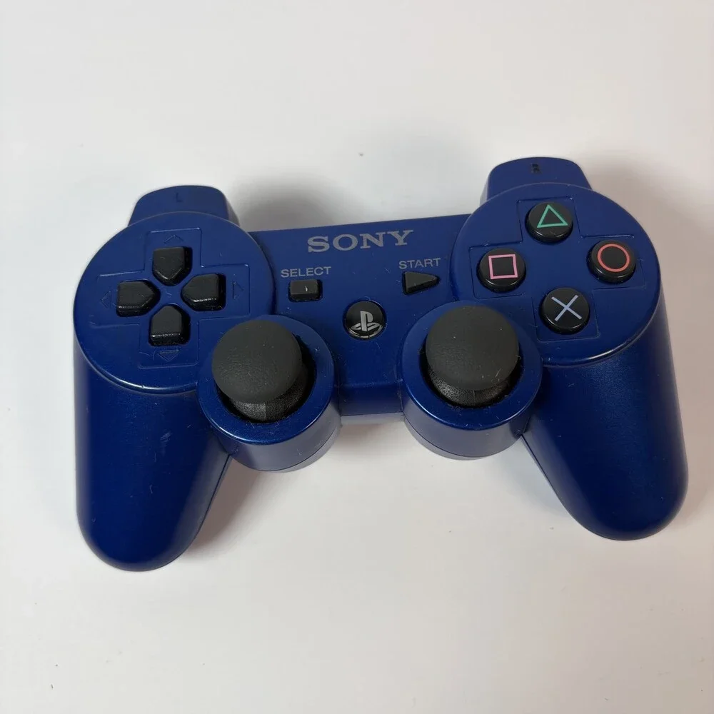 Sony DualShock 3 SIXAXIS Wireless Controller PS3 - Metallic Blue CECHZC2U